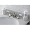 Kingston Brass KS1166PL Widespread Bathroom Faucet with Brass Pop-Up, Polished Nickel KS1166PL - alternate 5
